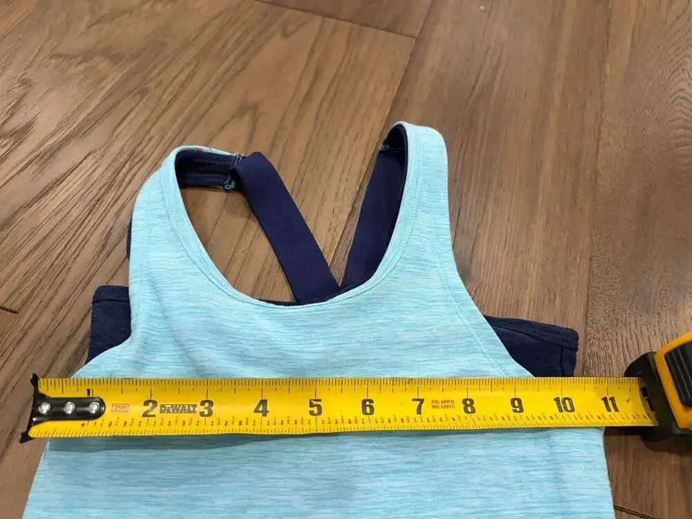 Old Navy Active Breathe On 2-in-1 Double Layer Activewear Tank Top Girls Size S